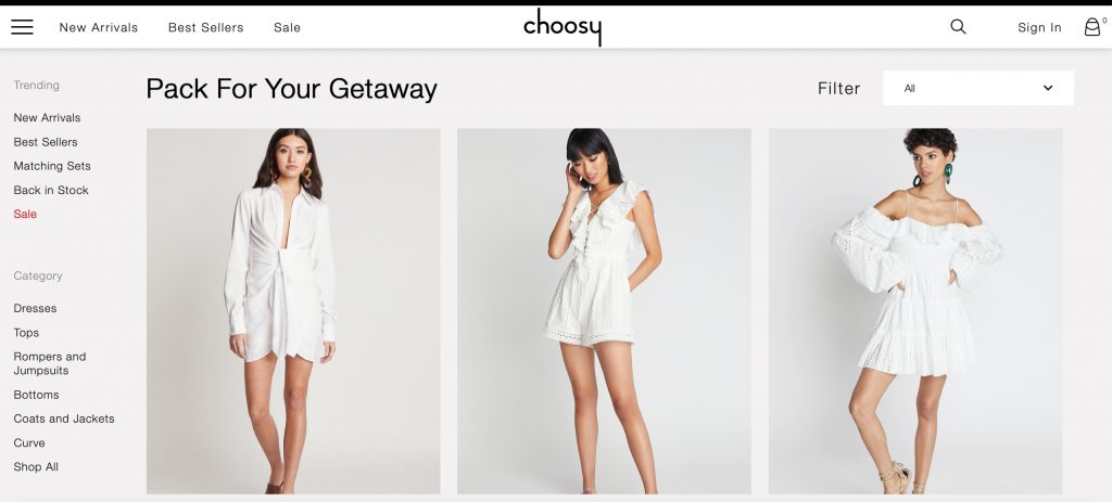 Choosy が ファッションで、 流行る理由