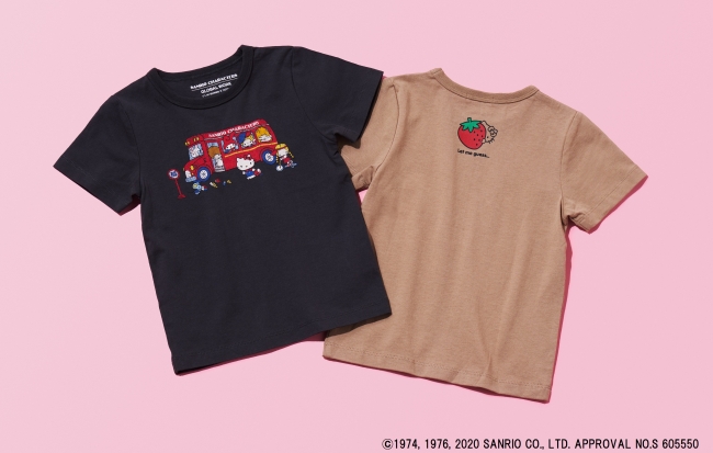 可愛らしさとお洒落さが調和した「グローバルワーク」のキッズTシャツ