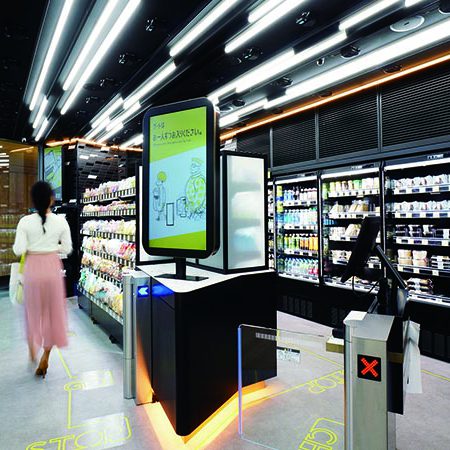 TOUCH TO GO AI革命の様子
