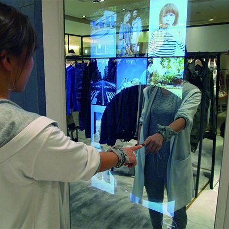 鏡でものを買うIOT