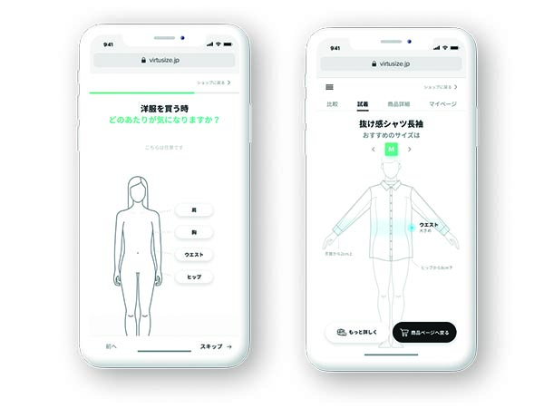 サイズ感とフィット感