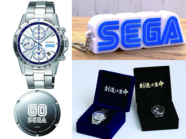 再追加販売 SEGA✕SEIKO セガ設立60周年アニバーサリーモデルブラック