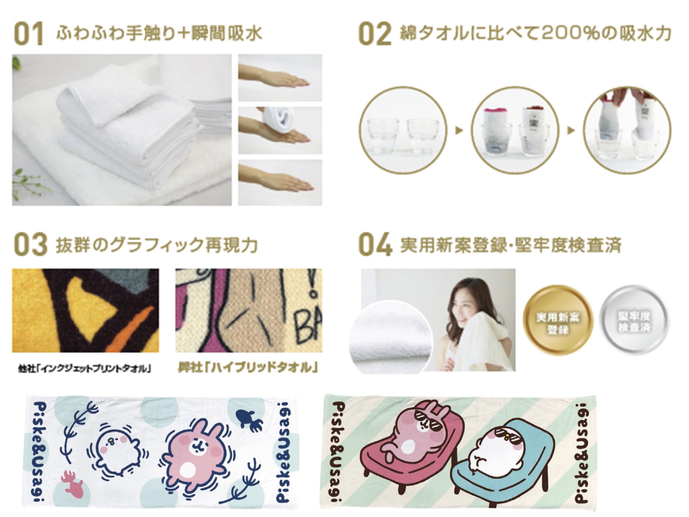 いままでにない鮮明なグラフィック表現、 裏起毛でふかふかの肌触り