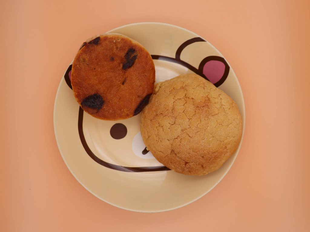 パンフォーユーのチョコマフィンとメロンパン