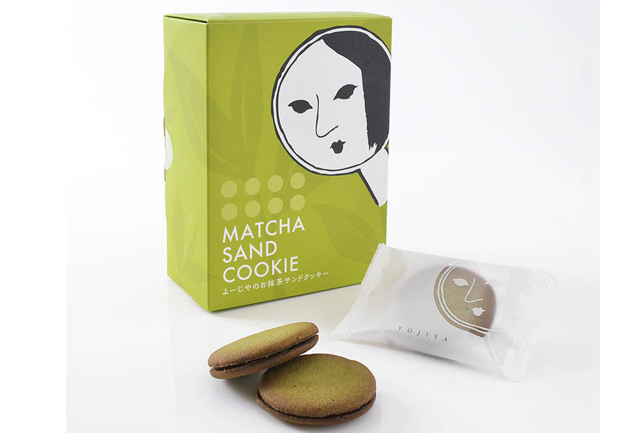 よーじやのお抹茶サンドクッキー